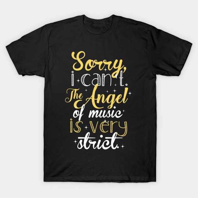 The Angel Of Music.. T-Shirt by KsuAnn